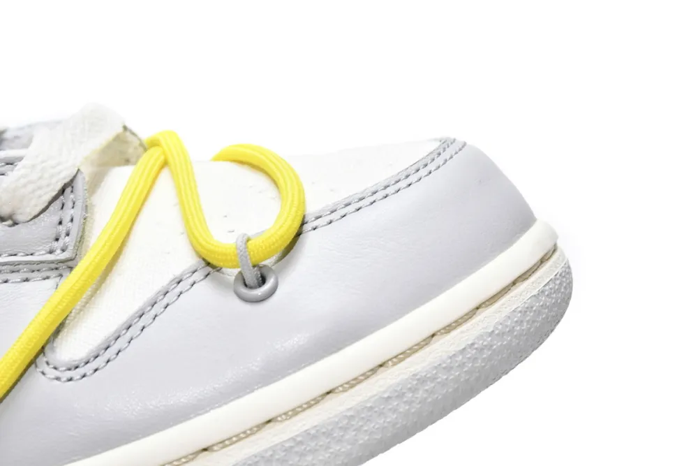 Reps StockX Shoes OFF WHITE x Nike Dunk SB Low The 50 NO.27 White Grey DM1602-120??