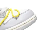 Reps StockX Shoes OFF WHITE x Nike Dunk SB Low The 50 NO.27 White Grey DM1602-120??