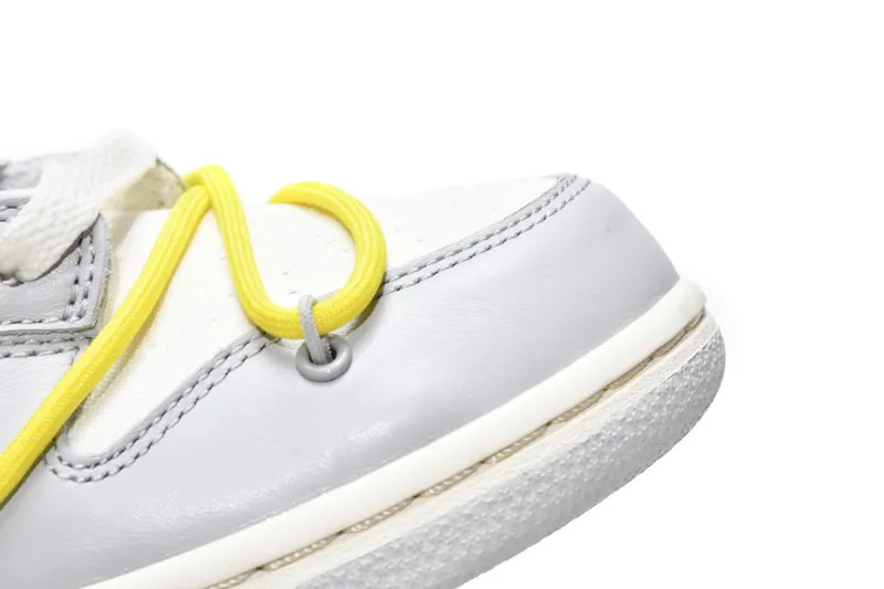 Reps StockX Shoes OFF WHITE x Nike Dunk SB Low The 50 NO.27 White Grey DM1602-120??