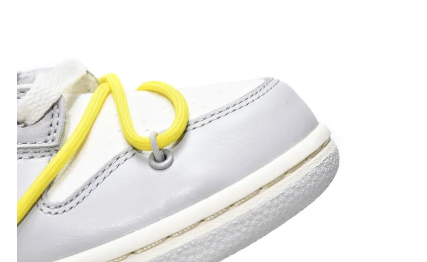 Reps StockX Shoes OFF WHITE x Nike Dunk SB Low The 50 NO.27 White Grey DM1602-120??