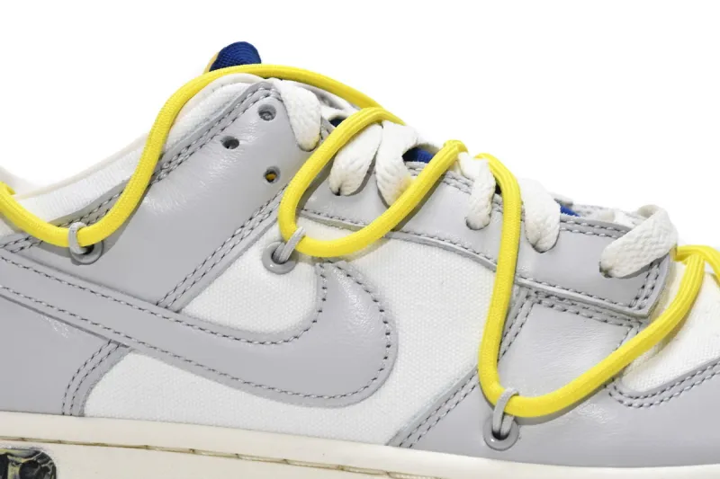 Reps StockX Shoes OFF WHITE x Nike Dunk SB Low The 50 NO.27 White Grey DM1602-120??