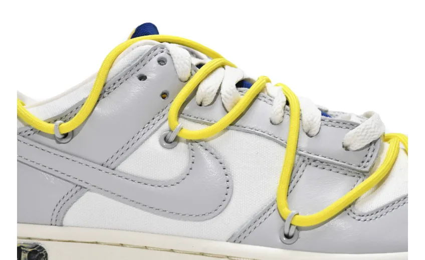 Reps StockX Shoes OFF WHITE x Nike Dunk SB Low The 50 NO.27 White Grey DM1602-120??