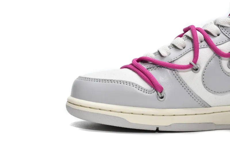 Reps StockX Shoes OFF WHITE x Nike Dunk SB Low The 50 NO.27 White Grey DM1602-122 ??