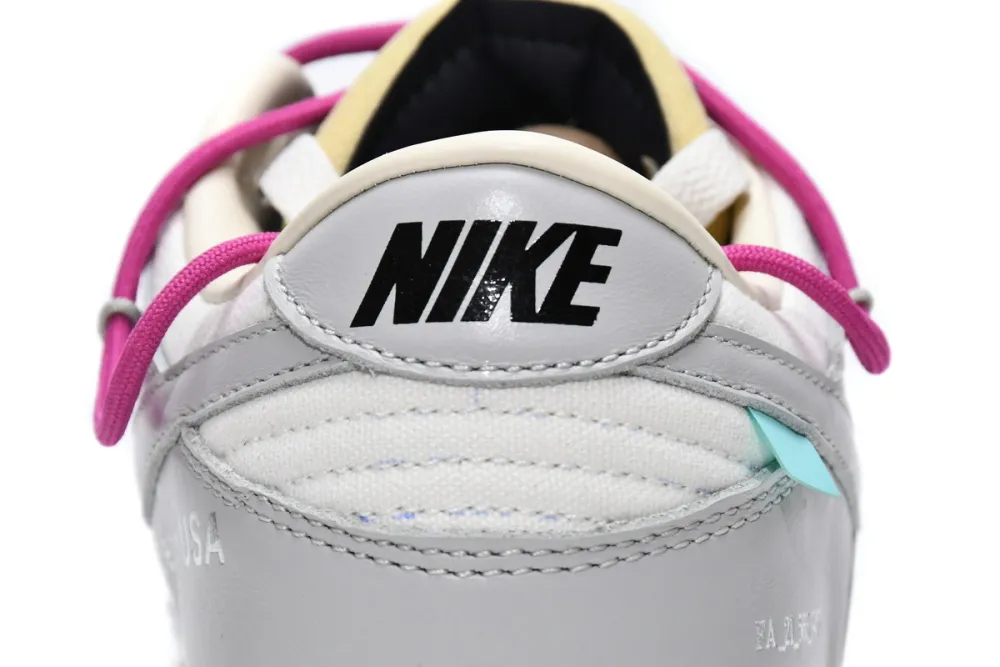 Reps StockX Shoes OFF WHITE x Nike Dunk SB Low The 50 NO.27 White Grey DM1602-122 ??