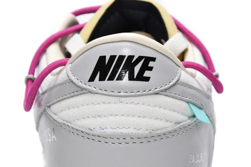 Reps StockX Shoes OFF WHITE x Nike Dunk SB Low The 50 NO.27 White Grey DM1602-122 ??