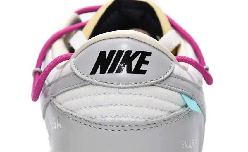 Reps StockX Shoes OFF WHITE x Nike Dunk SB Low The 50 NO.27 White Grey DM1602-122 ??