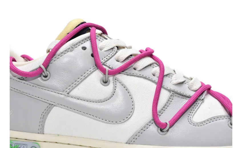 Reps StockX Shoes OFF WHITE x Nike Dunk SB Low The 50 NO.27 White Grey DM1602-122 ??