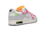 Reps StockX Shoes OFF WHITE x Nike Dunk SB Low The 50 NO.17 White Grey DJ0950-117??