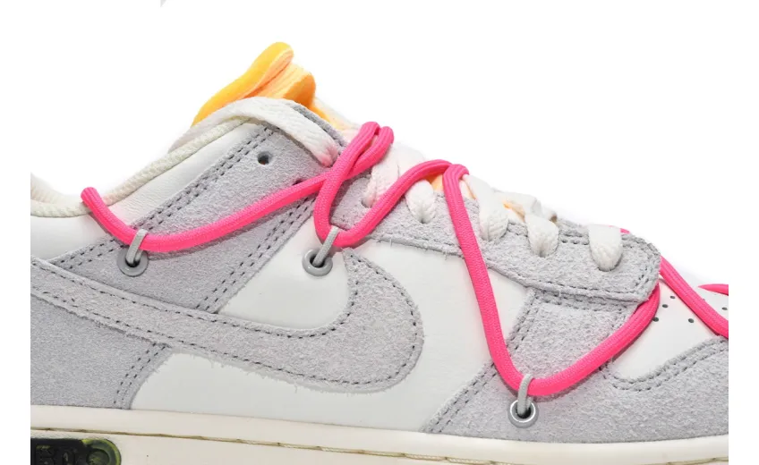 Reps StockX Shoes OFF WHITE x Nike Dunk SB Low The 50 NO.17 White Grey DJ0950-117??