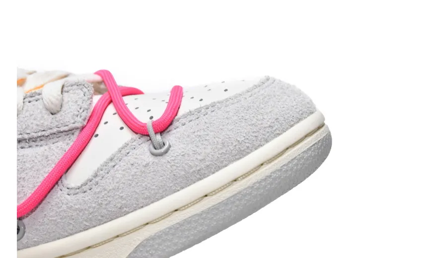 Reps StockX Shoes OFF WHITE x Nike Dunk SB Low The 50 NO.17 White Grey DJ0950-117??