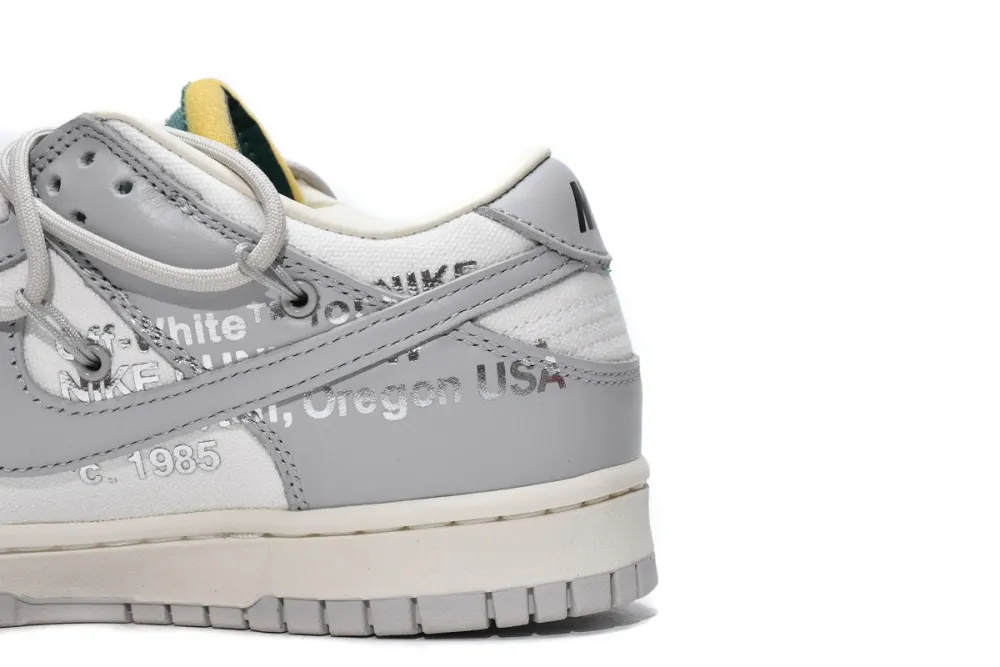 Reps StockX Shoes OFF WHITE x Nike Dunk SB Low The 50 NO42 White Grey DM1602-117??