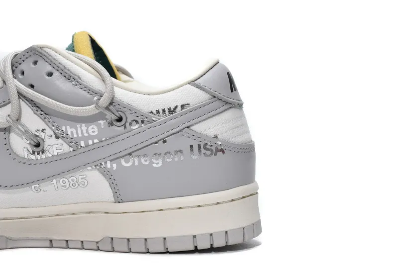 Reps StockX Shoes OFF WHITE x Nike Dunk SB Low The 50 NO42 White Grey DM1602-117??