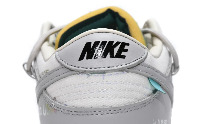 Reps StockX Shoes OFF WHITE x Nike Dunk SB Low The 50 NO42 White Grey DM1602-117??