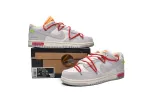 Reps StockX Shoes OFF WHITE x Nike Dunk SB Low The 50 NO.40 White Grey DJ0950-103 ??