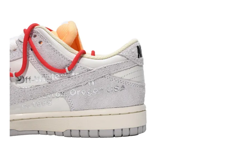 Reps StockX Shoes OFF WHITE x Nike Dunk SB Low The 50 NO.40 White Grey DJ0950-103 ??