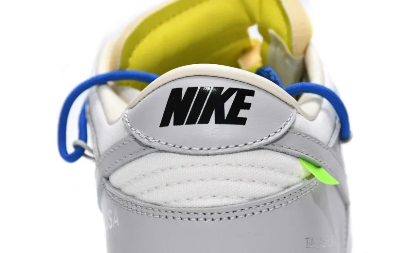 Reps StockX Shoes OFF WHITE x Nike Dunk SB Low The 50 NO.10 White Grey DM1602-112??