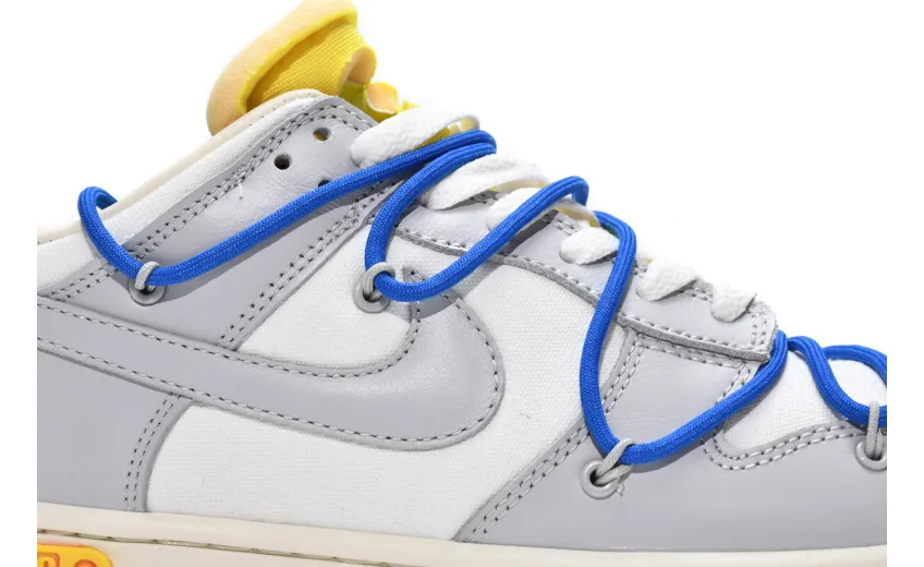 Reps StockX Shoes OFF WHITE x Nike Dunk SB Low The 50 NO.10 White Grey DM1602-112??