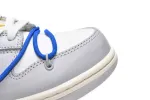 Reps StockX Shoes OFF WHITE x Nike Dunk SB Low The 50 NO.10 White Grey DM1602-112??