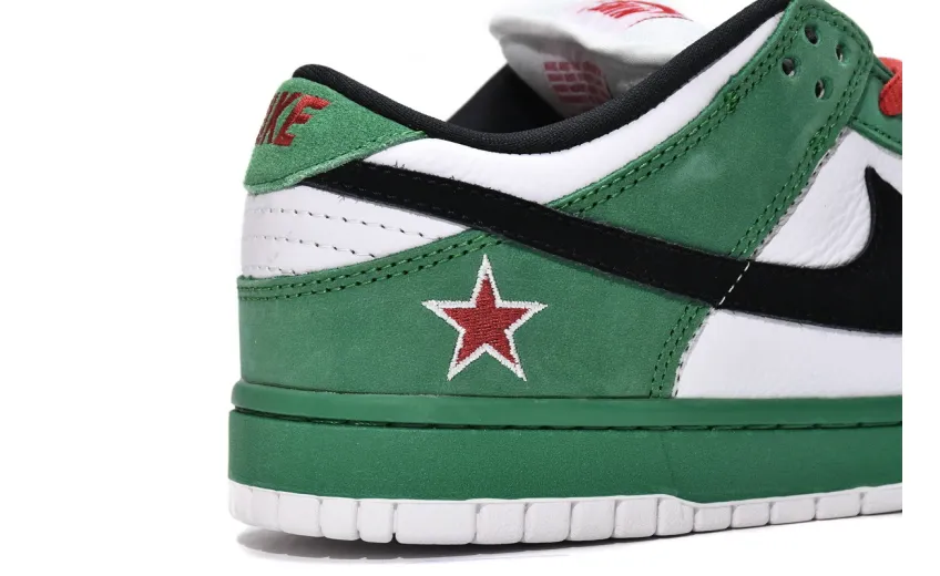 Reps StockX Shoes Nike Dunk SB Low HeineKen Green 304292-302??