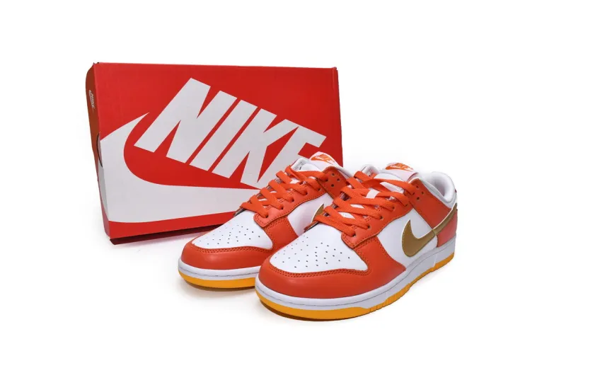 Reps StockX Shoes Nike Dunk Low Golden Orange DQ4690-800??