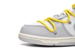 Reps StockX Shoes OFF WHITE x Nike Dunk SB Low The 50 NO.29 White Grey DM1602-103??
