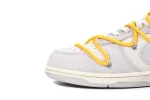 Reps StockX Shoes OFF WHITE x Nike Dunk SB Low The 50 NO.39 White Gray DJ0950-109??