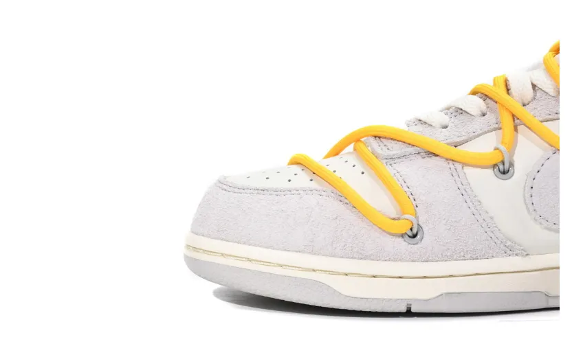 Reps StockX Shoes OFF WHITE x Nike Dunk SB Low The 50 NO.39 White Gray DJ0950-109??