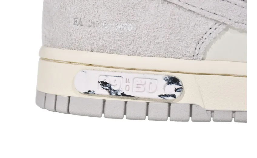 Reps StockX Shoes OFF WHITE x Nike Dunk SB Low The 50 NO.39 White Gray DJ0950-109??