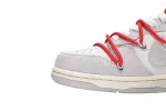 Reps StockX Shoes OFF WHITE x Nike Dunk SB Low The 50 NO.40 White Gray DJ0950-103 ??