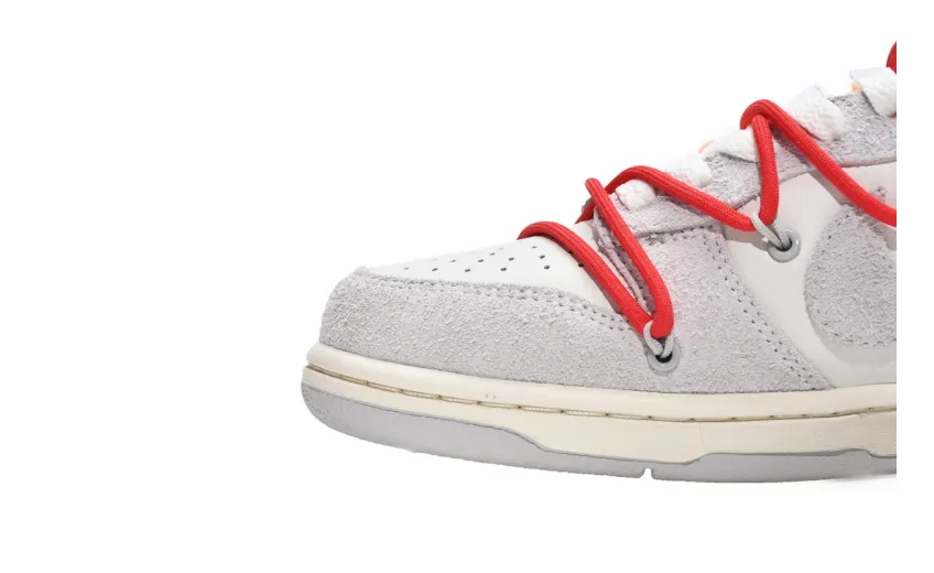 Reps StockX Shoes OFF WHITE x Nike Dunk SB Low The 50 NO.40 White Gray DJ0950-103 ??