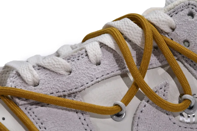 Reps StockX Shoes OFF WHITE x Nike Dunk SB Low The 50 NO.37 White Gray DJ0950-105??
