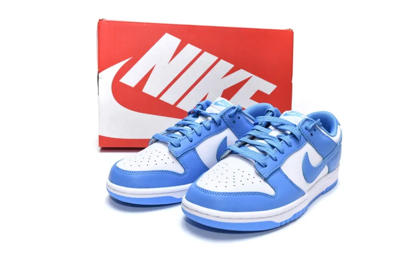 nike dunk low university blue unc replica