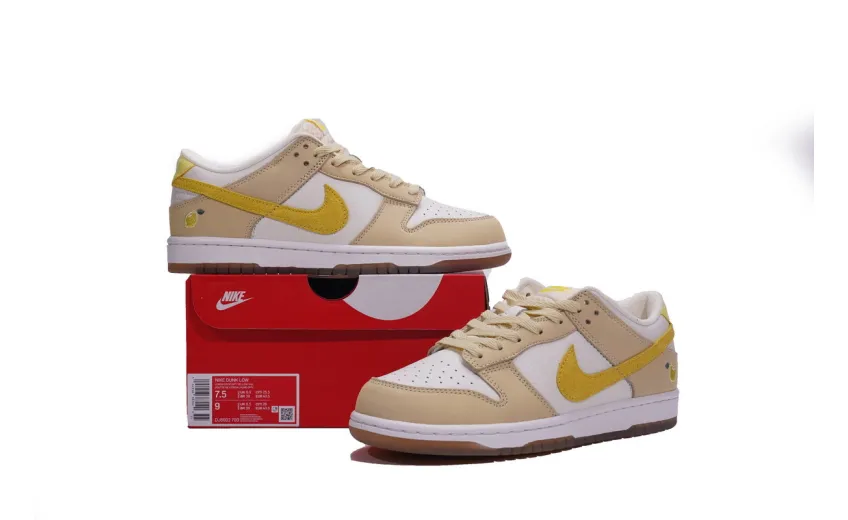 Reps StockX Shoes Nike Dunk Low Lemon Drop Lemon DJ6902-700??