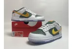 Reps StockX Shoes Nike Dunk Low NY vs NY Orange Green White DN2489-300??