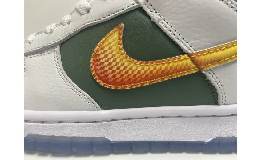 Reps StockX Shoes Nike Dunk Low NY vs NY Orange Green White DN2489-300??