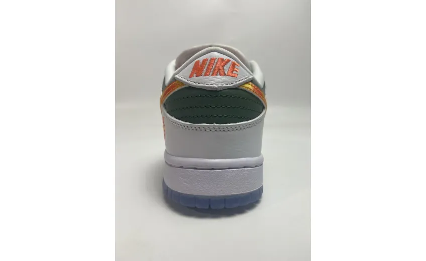 Reps StockX Shoes Nike Dunk Low NY vs NY Orange Green White DN2489-300??