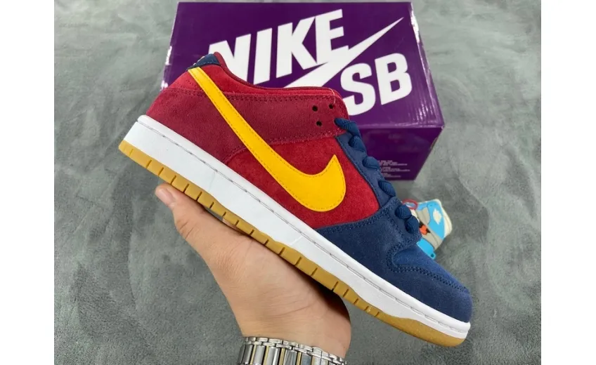Reps StockX Shoes Nike SB Dunk Low Barcelona Red Blue DJ0606-400??