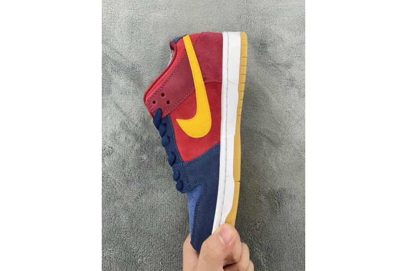 Reps StockX Shoes Nike SB Dunk Low Barcelona Red Blue DJ0606-400??
