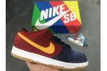 Reps StockX Shoes Nike SB Dunk Low Barcelona Red Blue Orange DJ0606-400??