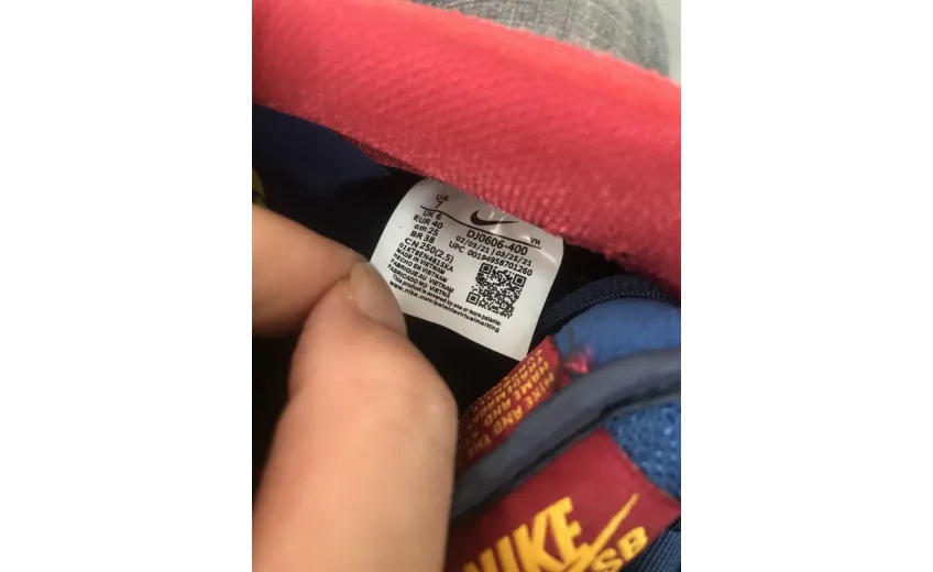 Reps StockX Shoes Nike SB Dunk Low Barcelona Red Blue Orange DJ0606-400??