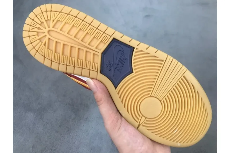 Reps StockX Shoes Nike SB Dunk Low Barcelona Red Blue Orange DJ0606-400??