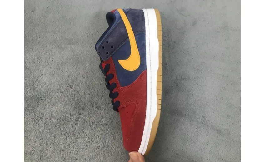 Reps StockX Shoes Nike SB Dunk Low Barcelona Red Blue Orange DJ0606-400??