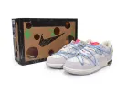 Reps StockX Shoes OFF WHITE x Nike Dunk SB Low The 50 NO.38 White Gray DJ0950-113??