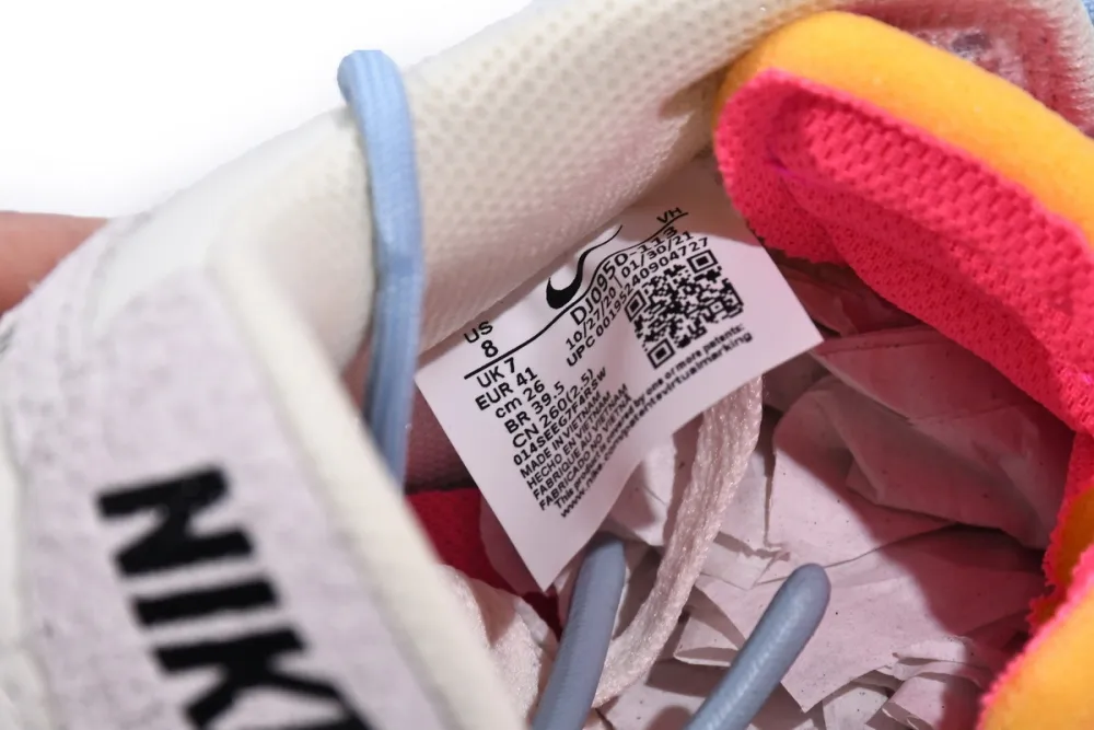 Reps StockX Shoes OFF WHITE x Nike Dunk SB Low The 50 NO.38 White Gray DJ0950-113??
