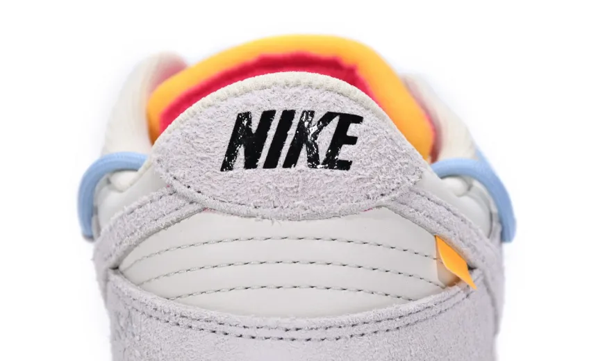 Reps StockX Shoes OFF WHITE x Nike Dunk SB Low The 50 NO.38 White Gray DJ0950-113??