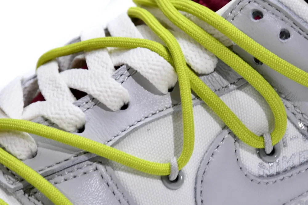 Reps StockX Shoes OFF WHITE x Nike Dunk SB Low The 50 NO.8 White Gray DM1602-106??