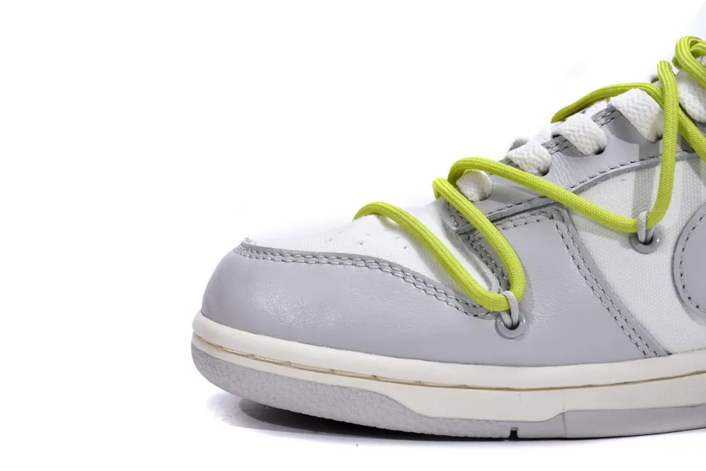 Reps StockX Shoes OFF WHITE x Nike Dunk SB Low The 50 NO.8 White Gray DM1602-106??