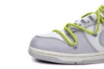 Reps StockX Shoes OFF WHITE x Nike Dunk SB Low The 50 NO.8 White Gray DM1602-106??
