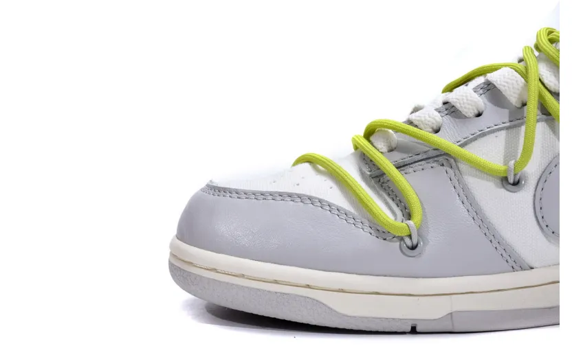 Reps StockX Shoes OFF WHITE x Nike Dunk SB Low The 50 NO.8 White Gray DM1602-106??