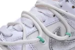 Reps StockX Shoes OFF WHITE x Nike Dunk SB Low The 50 NO.1 Silver White DM1602-127??